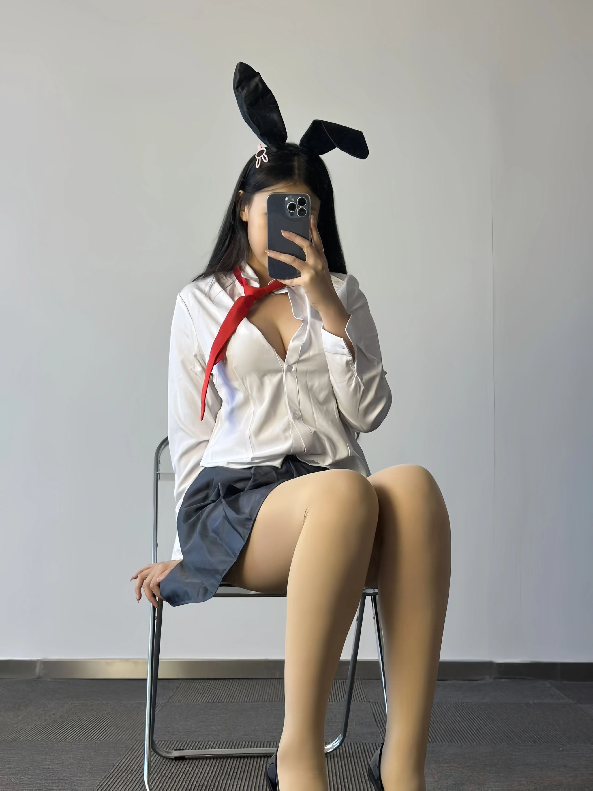 美邵女Baby – NO.044 兔女郎学姐性感肉丝 1